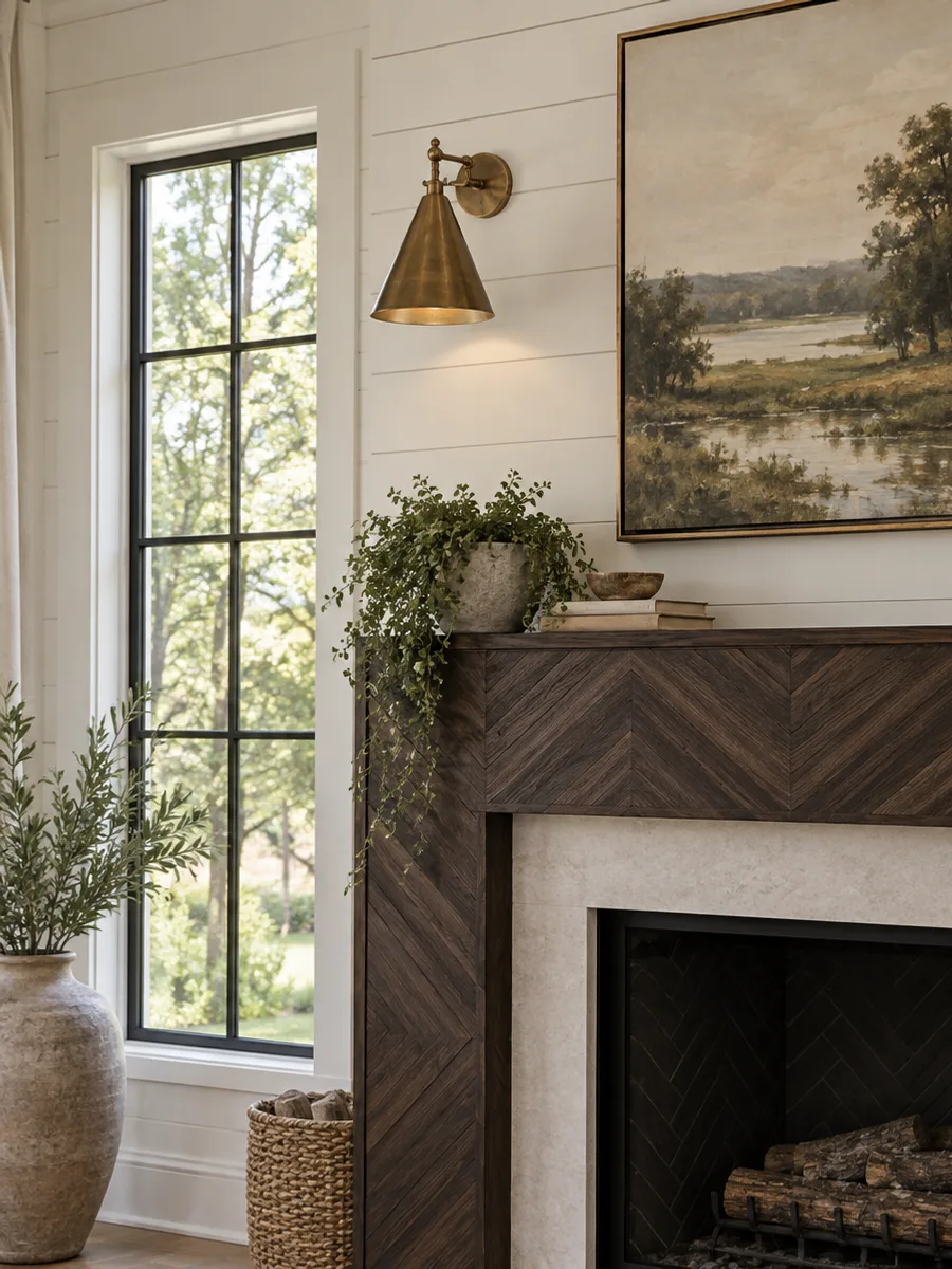 Fireplace detail
